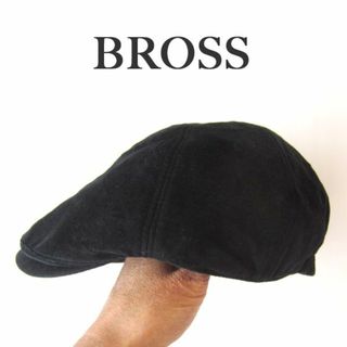 美品　BROSS／ブロス　コーデュロイ　ハンチング　キャスケット(ハンチング/ベレー帽)