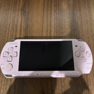 プレイステーションポータブル(PlayStation Portable)のPSP 3000 ブロッサム・ピンク　ソフトセット(携帯用ゲーム機本体)