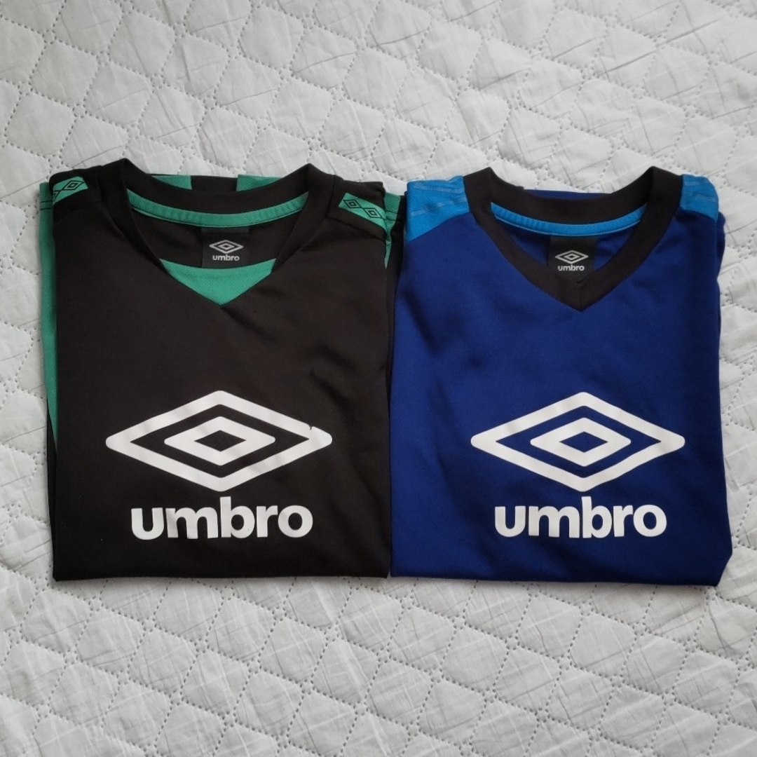 UMBRO(アンブロ)のアンブロ半袖シャツ　Мサイズ キッズ/ベビー/マタニティのキッズ服男の子用(90cm~)(Tシャツ/カットソー)の商品写真