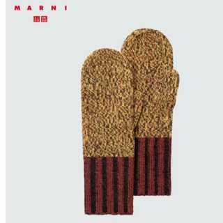 マルニ(Marni)のUNIQLO×MARNI　ミトングローブ(新品、未使用)(手袋)