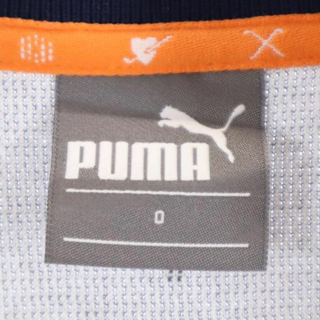 PUMA(プーマ)のプーマ ゴルフ ジップジャケット O ネイビー系 PUMA メンズ 古着 【231126】 スポーツ/アウトドアのゴルフ(ウエア)の商品写真