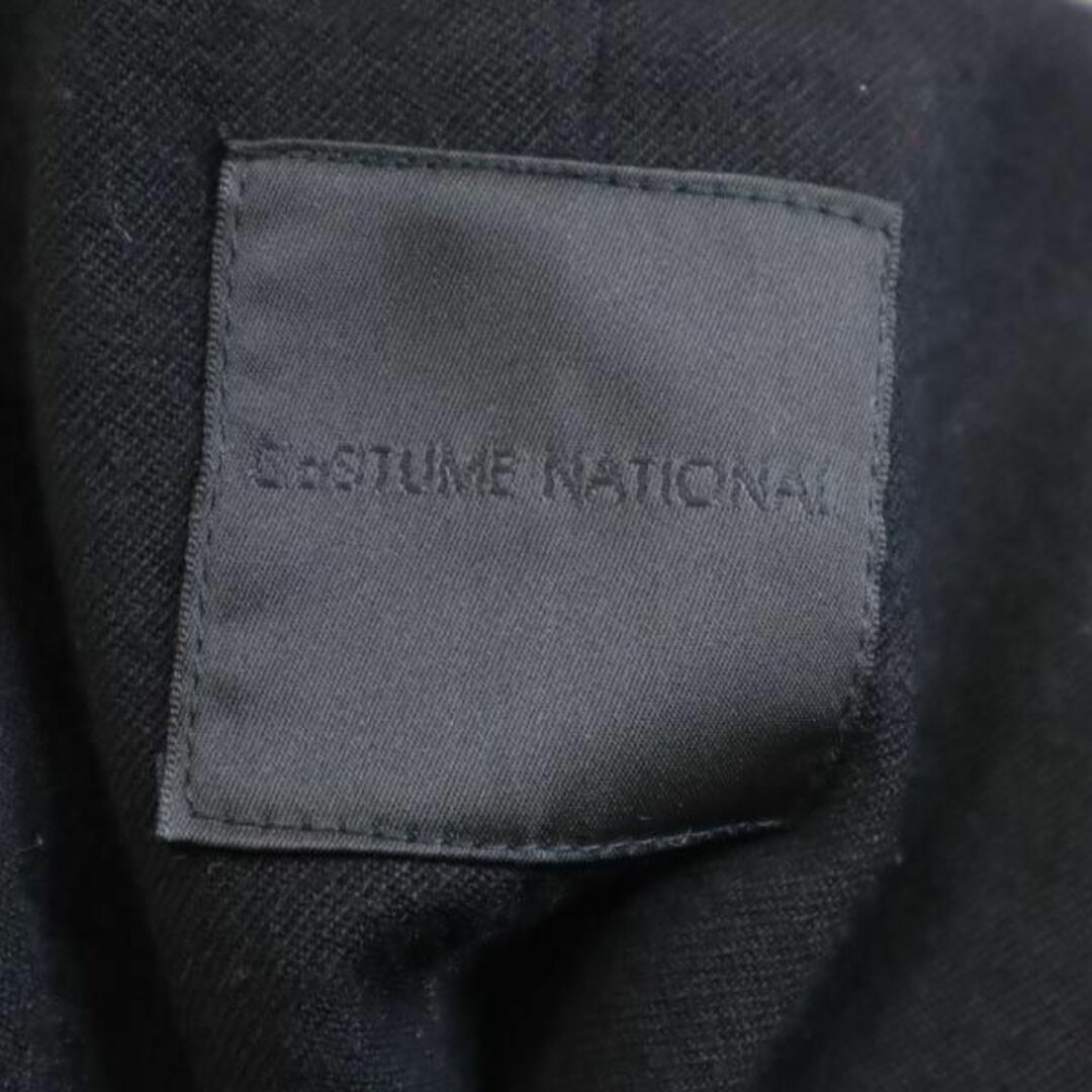 CoSTUME NATIONAL(コスチュームナショナル)のコスチュームナショナル トレンチコート 40 ブラック CoSTUME NATIONAL レディース 古着 【231126】 レディースのジャケット/アウター(トレンチコート)の商品写真