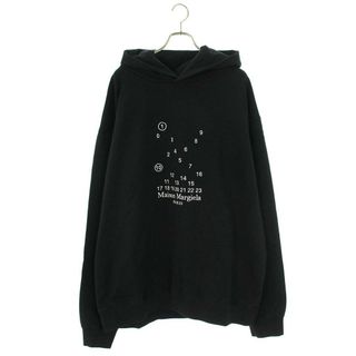 マルタンマルジェラ(Maison Martin Margiela)のマルタンマルジェラ1  22AW  S50GU0202 ロゴ刺繍プルオーバーパーカー メンズ XXL(パーカー)