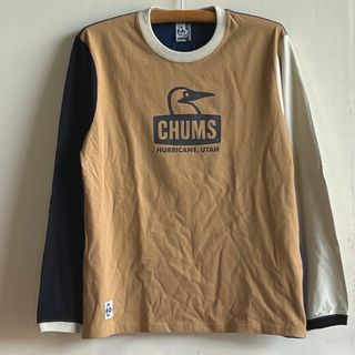 チャムス(CHUMS)の新品　CHUMS ロングTシャツ　チャムス  crm(Tシャツ/カットソー(七分/長袖))