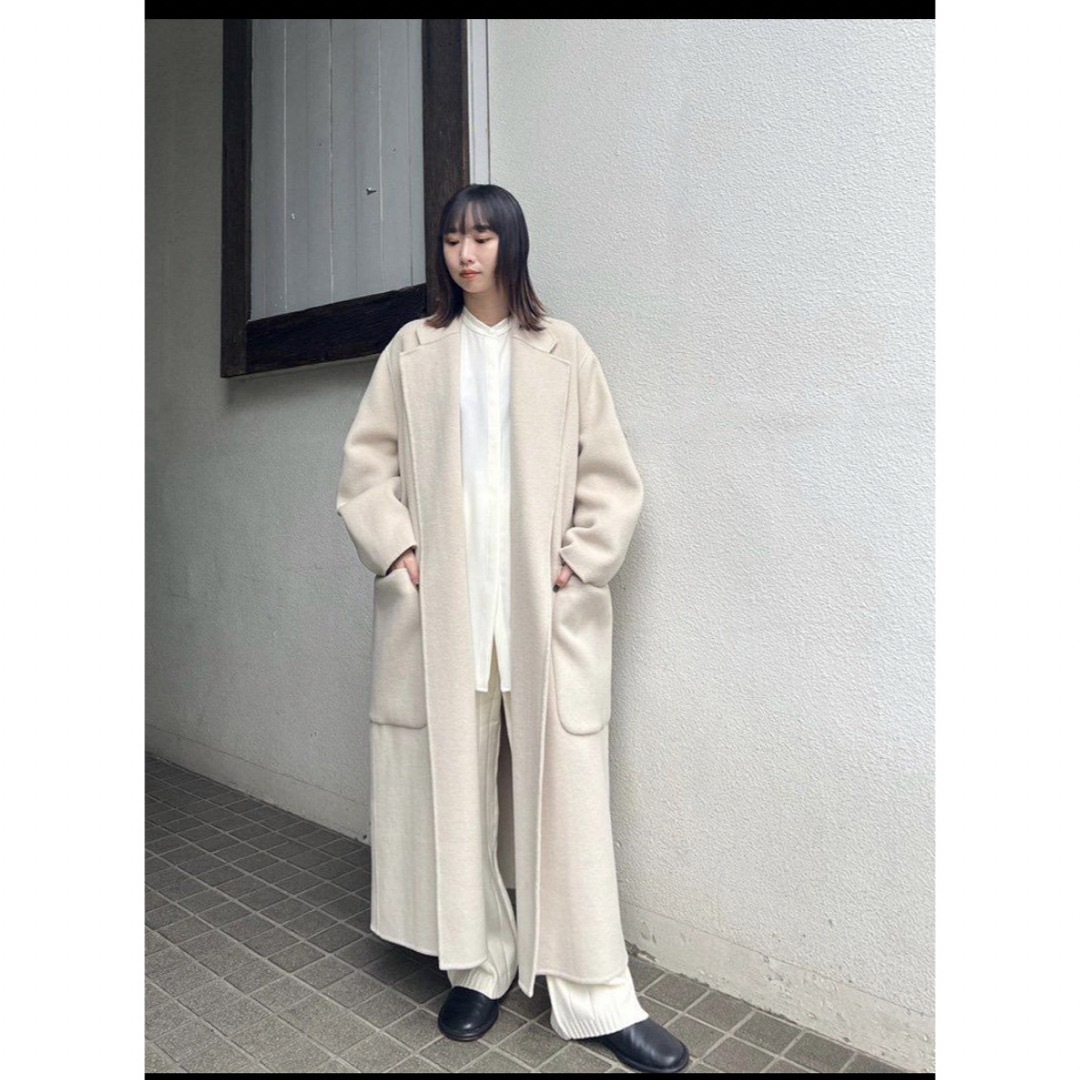 TODAYFUL(トゥデイフル)の2022AW TODAYFUL Coat エクリュ36 みい様専用⭐︎ レディースのジャケット/アウター(ロングコート)の商品写真