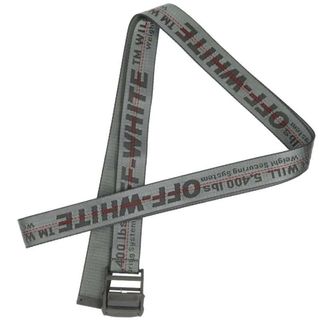 オフホワイト(OFF-WHITE)のオフホワイト  INDUSTRIAL BELT インダストリアルロゴベルト メンズ O/S(ベルト)