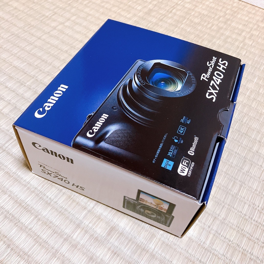 Canon - *新品未使用* PowerShot SX740 HS [シルバー]の通販 by キョク