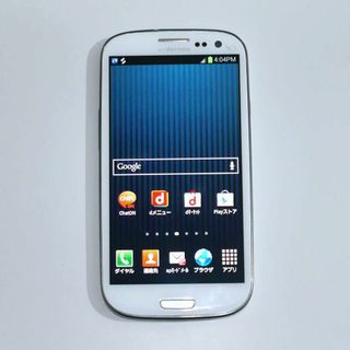 サムスン(SAMSUNG)のSamsung Galaxy SC-06D ホワイト SIMフリー(スマートフォン本体)