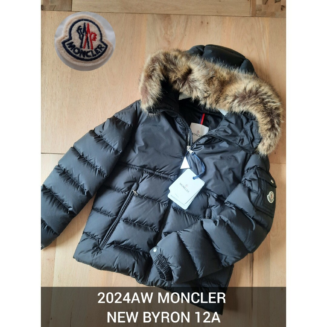 MONCLER - ⭐24AW/最新 MONCLER NEW BYRON 黒 希少12Aの通販 by