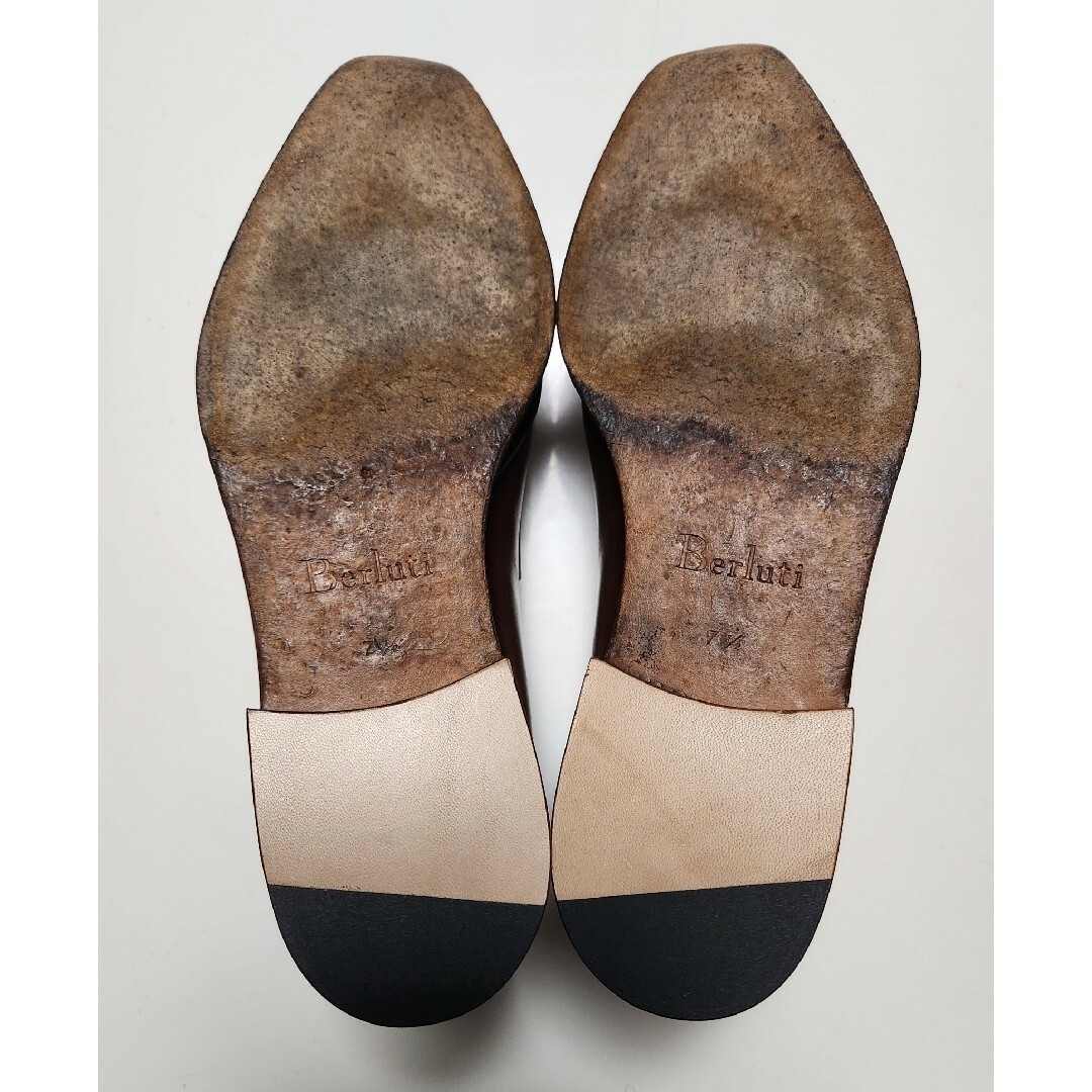 Berluti(ベルルッティ)の【美品】ベルルッティ　BERLUTI　アンディ　ローファー　ブラウン　7.5 メンズの靴/シューズ(ドレス/ビジネス)の商品写真