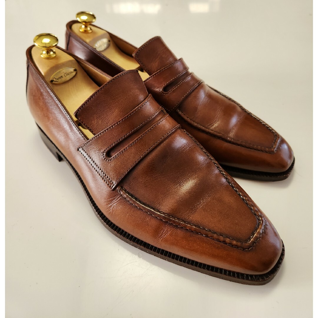 Berluti(ベルルッティ)の【美品】ベルルッティ　BERLUTI　アンディ　ローファー　ブラウン　7.5 メンズの靴/シューズ(ドレス/ビジネス)の商品写真