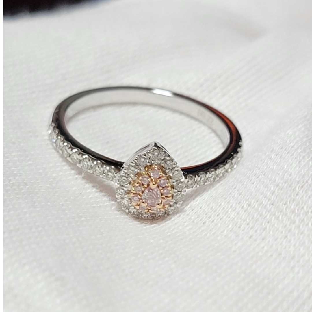 ESTELLE（As-me ESTELLE）(エステール)のピンクダイヤモンドリング レディースのアクセサリー(リング(指輪))の商品写真
