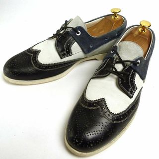 ミハラヤスヒロ(MIHARAYASUHIRO)の【訳あり】ミハラヤスヒロ コンビレザー ウイングチップシューズ　25 1/2(ドレス/ビジネス)