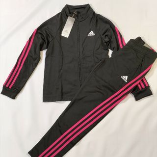 アディダス(adidas)の新品　アディダス　スリーストライプス トラックスーツ　ジャージ上下140サイズ(その他)