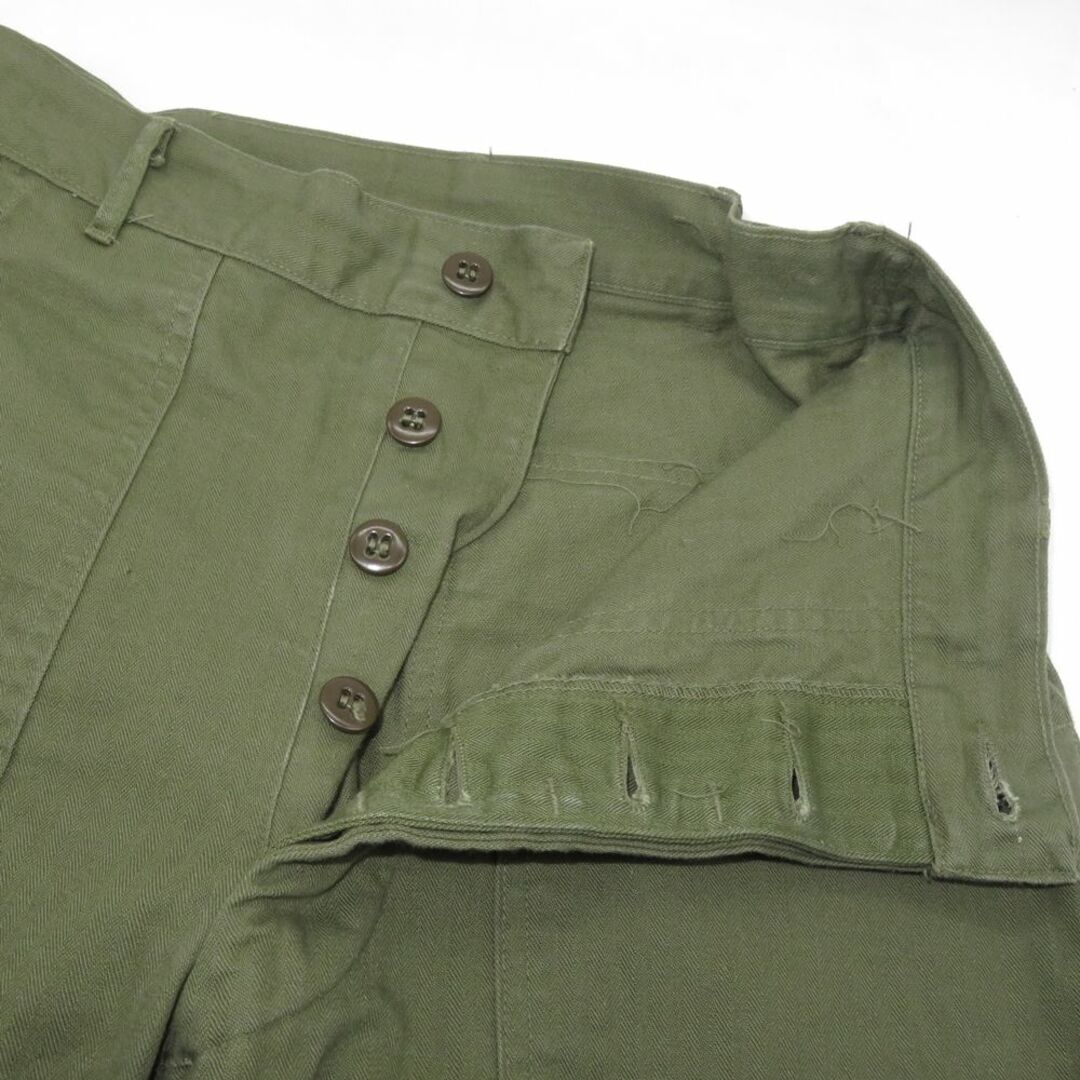 MILITARY(ミリタリー)のU.S ARMY 1947 M47 HBT TROUSERS SIZE 29 VINTAGE メンズのパンツ(その他)の商品写真