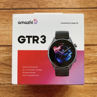 アマズフィット(Amazfit)の【未開封新品】Amazfit GTR 3/サンダーブラック(腕時計(デジタル))