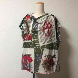 ヴィヴィアンウエストウッド(Vivienne Westwood)のカード柄 スクエアTシャツ(Tシャツ(半袖/袖なし))