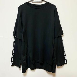 コドモビームス(こどもビームス)の1回着用のみ！ほぼ新品♡GRIS グリ BLACK ロンT XLサイズ(Tシャツ/カットソー)