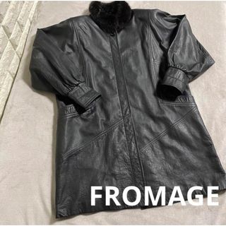 FROMAGE フロマージュ レザーコート