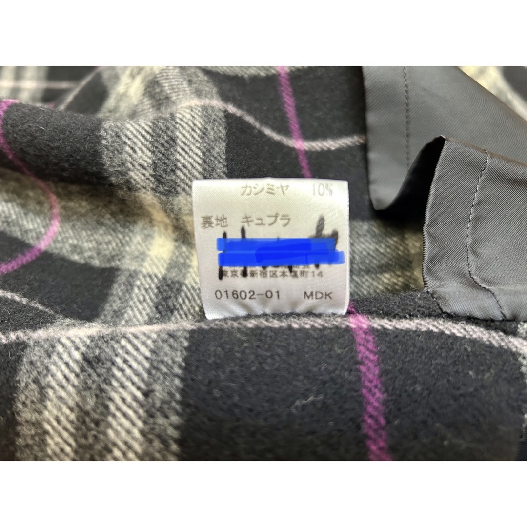 BURBERRY(バーバリー)のバーバリーロンドン　三陽商会　ウールカシミア　ノバチェックコート レディースのジャケット/アウター(その他)の商品写真