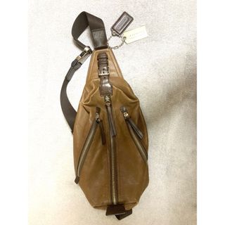 コーチ(COACH)のコーチ／COACH トンプソンレザースリングパック （70360）※保存袋付き(ボディーバッグ)