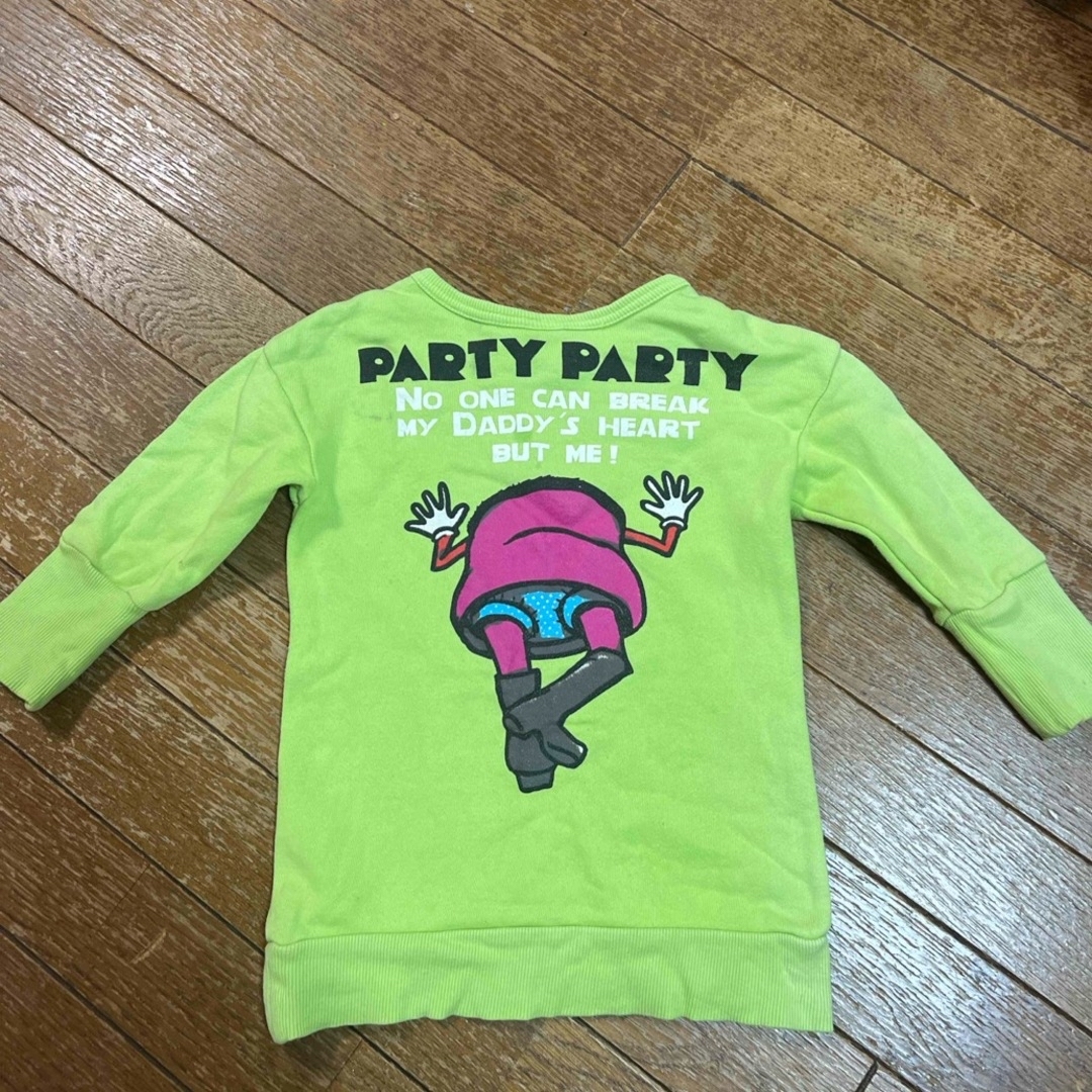 PARTYPARTY(パーティーパーティー)の【90サイズ】PARTY PARTY　モンスター　長袖トレーナー　冬服　 キッズ/ベビー/マタニティのキッズ服男の子用(90cm~)(Tシャツ/カットソー)の商品写真