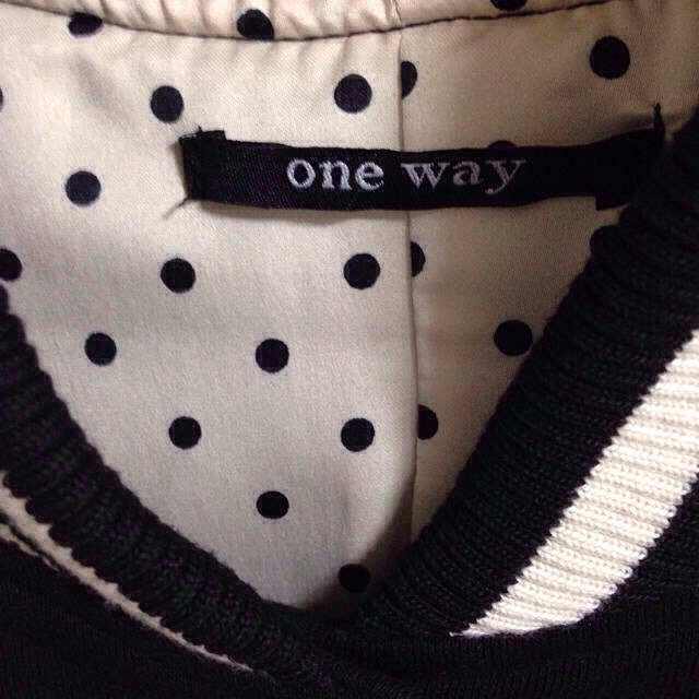 one*way(ワンウェイ)の再出品!スタジャン♡ レディースのジャケット/アウター(スタジャン)の商品写真