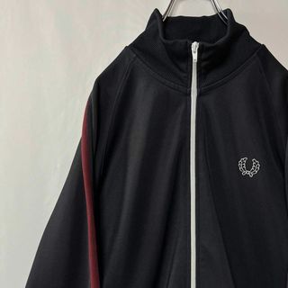 【希少】フレッドペリー ポルトガル製 ジャージ XL ダークブルー ネイビー