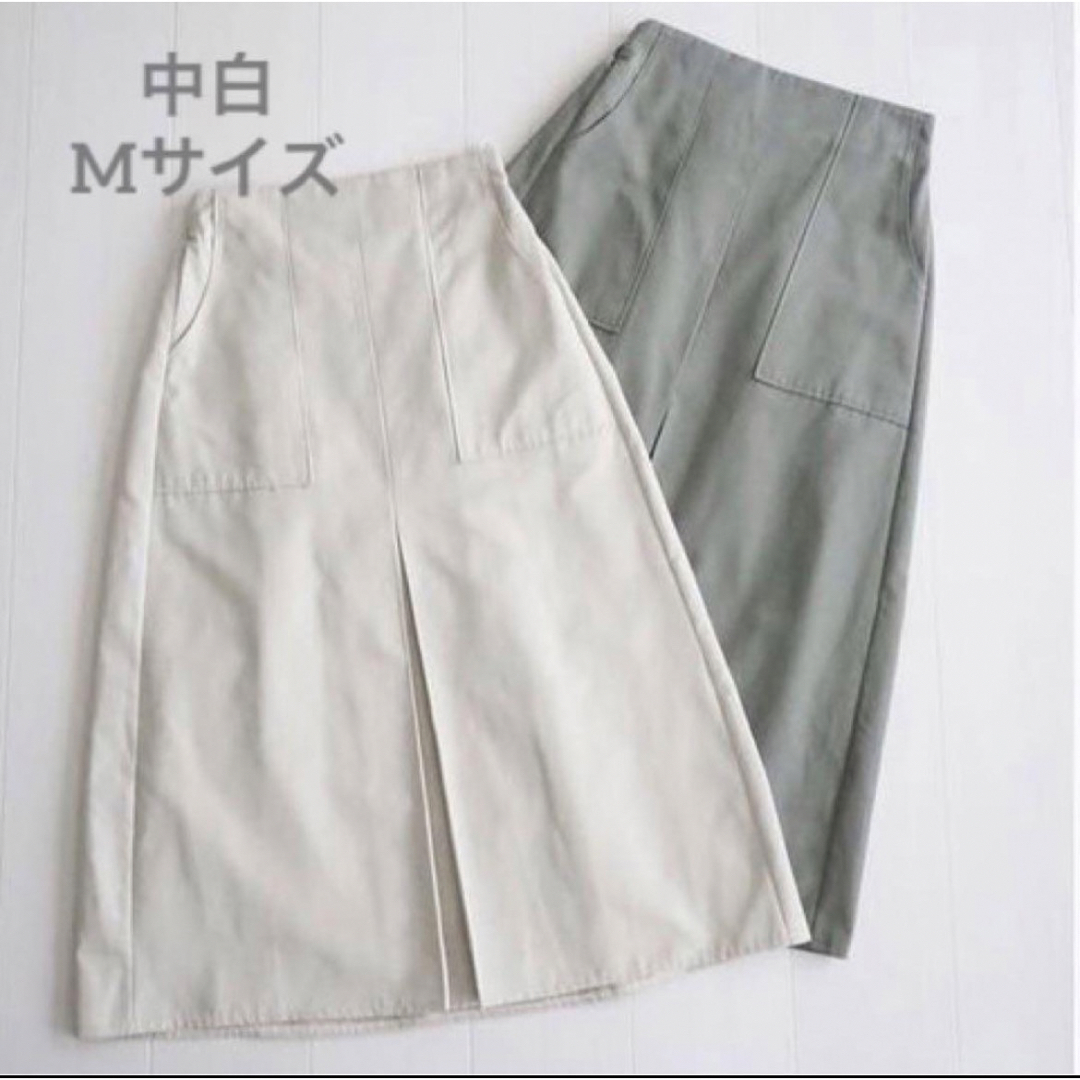 しまむら(シマムラ)のしまむら＊maki コラボ Shean レディース スカート 中白 Mサイズ レディースのスカート(ロングスカート)の商品写真