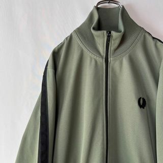 【希少】フレッドペリー ポルトガル製 ジャージ XL ダークブルー ネイビー