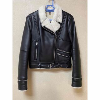 ザラ(ZARA)のZARA trf outerwear ライダース　レディース　XS(ライダースジャケット)