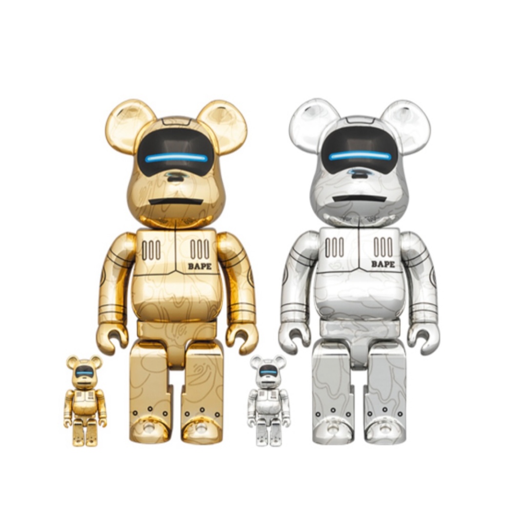 BE@RBRICK SORAYAMA × BABY MILO(R)100 400