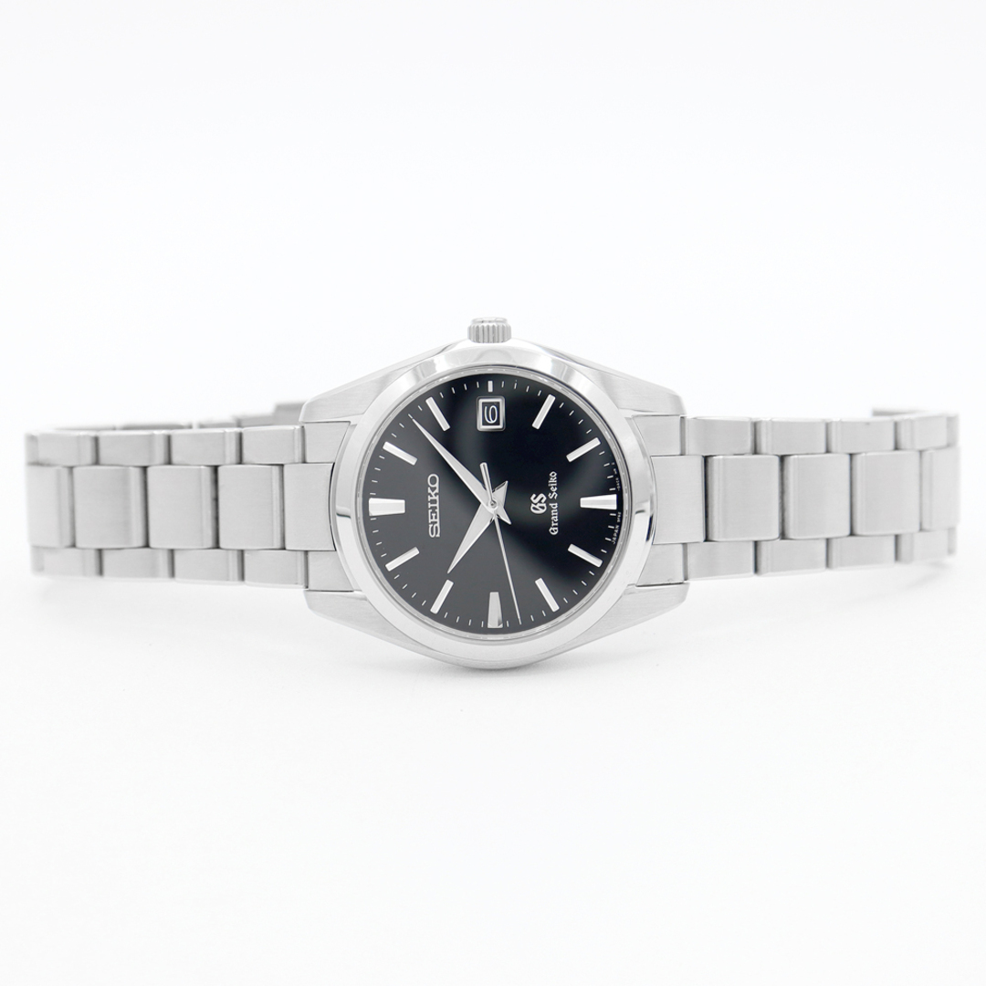 Grand Seiko(グランドセイコー)の電池交換済 SEIKO セイコー グランドセイコー GS 9F62-0AB0 SBGX061 100m防水 デイト 黒 ブラック SS ステンレス メンズ クォーツ【6ヶ月保証】【腕時計】【中古】 メンズの時計(腕時計(アナログ))の商品写真