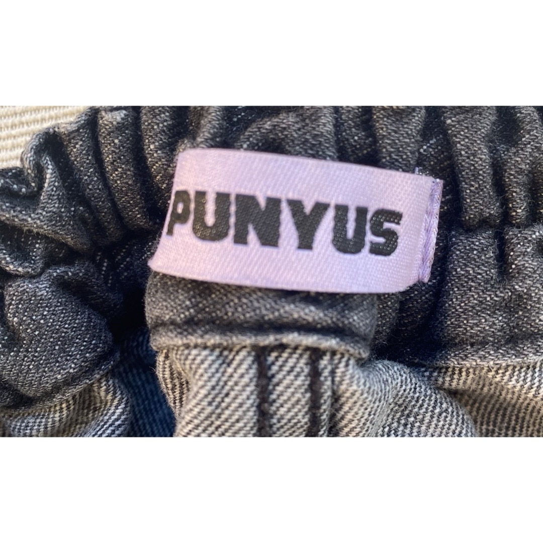 PUNYUS(プニュズ)の【美品】PUNYUS デニムバギーパンツ サイズ３ レディースのパンツ(デニム/ジーンズ)の商品写真