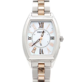 SEIKO - SEIKO セイコー ルキア 1B32-0AJ0 SSQW051 デイト 白 ホワイト