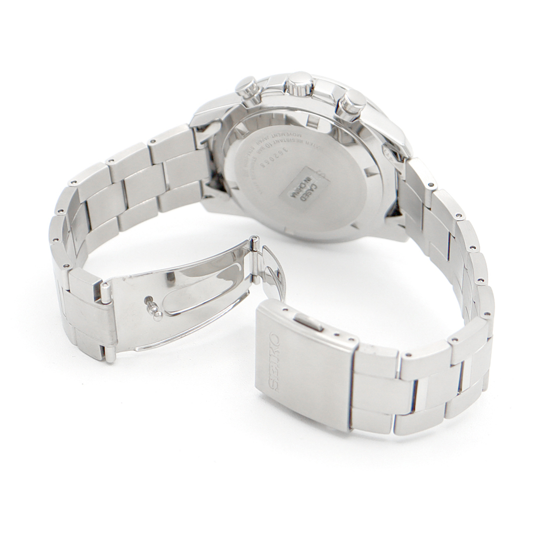 SEIKO - 電池交換済 SEIKO セイコー クロノグラフ 海外モデル SEIKO - 電池交換済 SEIKO セイコー クロノグラフ 海外モデル
