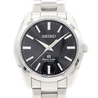 グランドセイコー(Grand Seiko)の内部点検済 SEIKO セイコー GS グランドセイコー メカニカル 9S61-00B0 SBGR101 100m防水 裏スケ 黒 ブラック SS ステンレス メンズ 自動巻き【6ヶ月保証】【腕時計】【中古】(腕時計(アナログ))