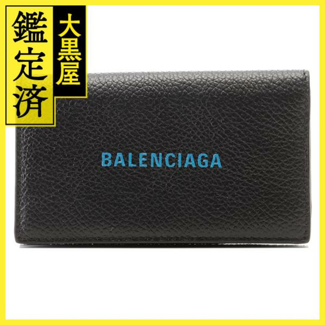 BALENCIAGA　バレンシアガ　6連キーケース ブラック カーフ　433キーケース