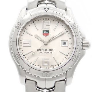 タグホイヤー(TAG Heuer)の電池交換済 TAG Heuer タグホイヤーリンク プロフェッショナル 200 WT1112 200m防水 デイト シルバー SS ステンレス メンズ クォーツ【6ヶ月保証】【腕時計】【中古】(腕時計(アナログ))