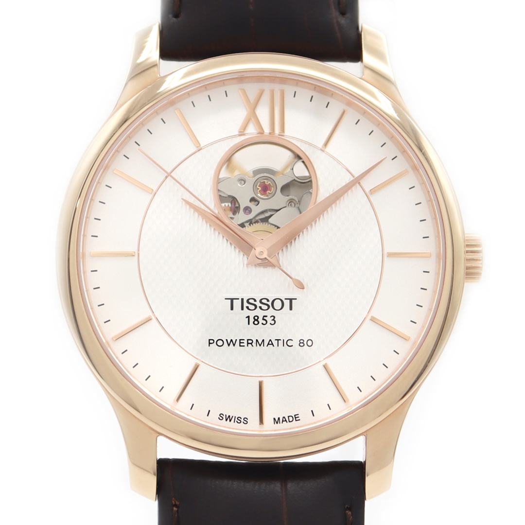 TISSOT 1853 ゴールドケース レザーベルト (ティソ T-ゴールド TISSOT 1853 ゴールドケース レザーベルト (ティソ T-ゴールド