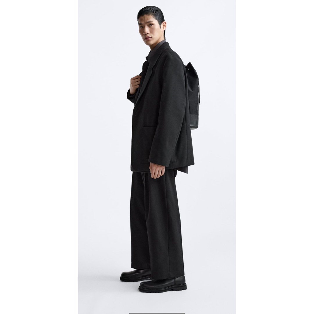 ZARA×STUDIO NICHOLSONプリーツパンツ ワイドフィットパンツ パンツ ZARA×STUDIO NICHOLSONプリーツパンツ ワイドフィットパンツ パンツ