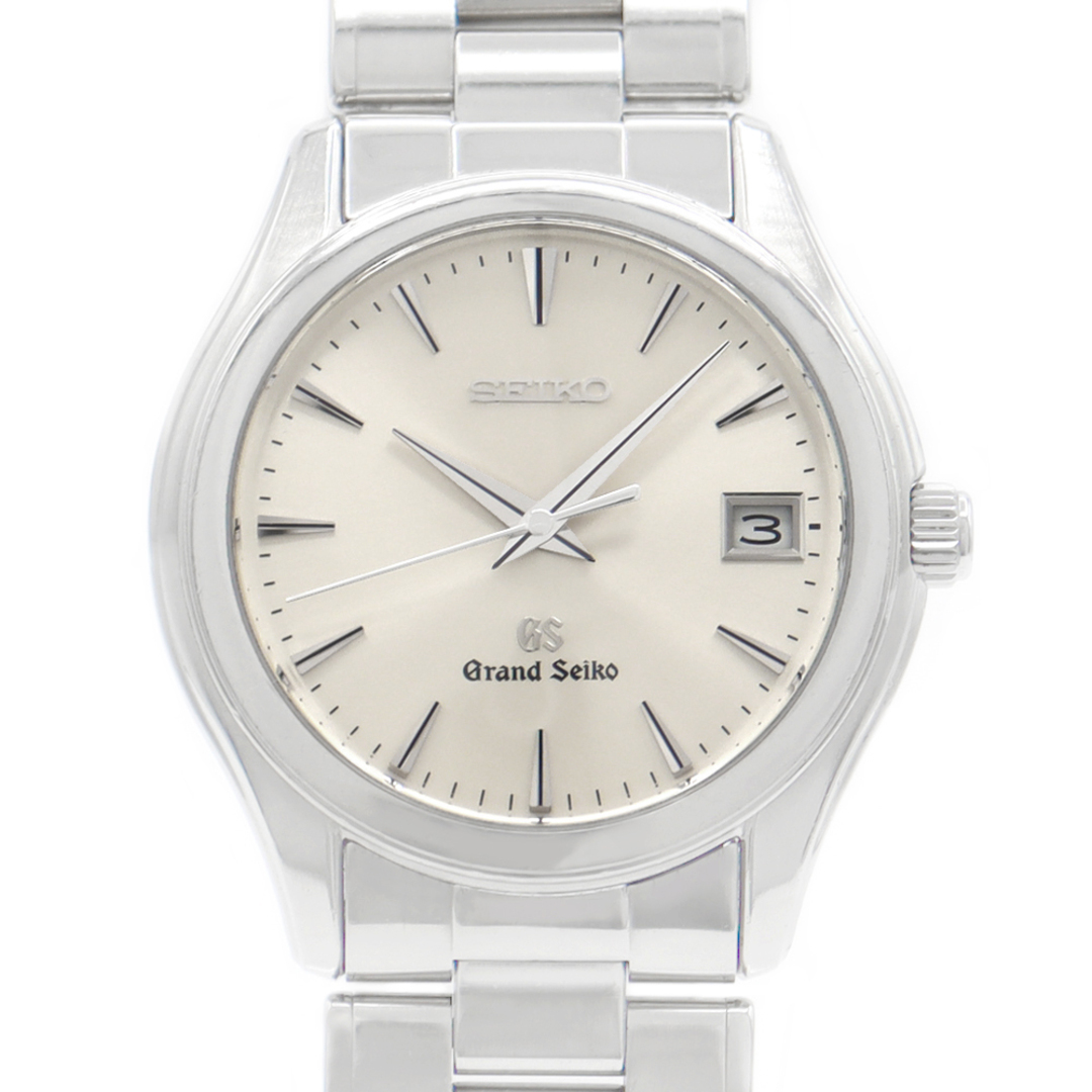 新品電池交換済 SEIKO セイコー Grand Seiko GS グランドセイコー 9F62-0A10 SBGX005 デイト 100m防水 シルバー SS ステンレス メンズ クォーツ【6ヶ月保証】【腕時計】