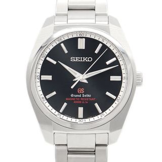 グランドセイコー(Grand Seiko)の電池交換済 SEIKO セイコー グランドセイコー GS 9F61-0AD0 SBGX093 100m防水 黒 ブラック SS ステンレス メンズ クォーツ【6ヶ月保証】【腕時計】【中古(腕時計(アナログ))