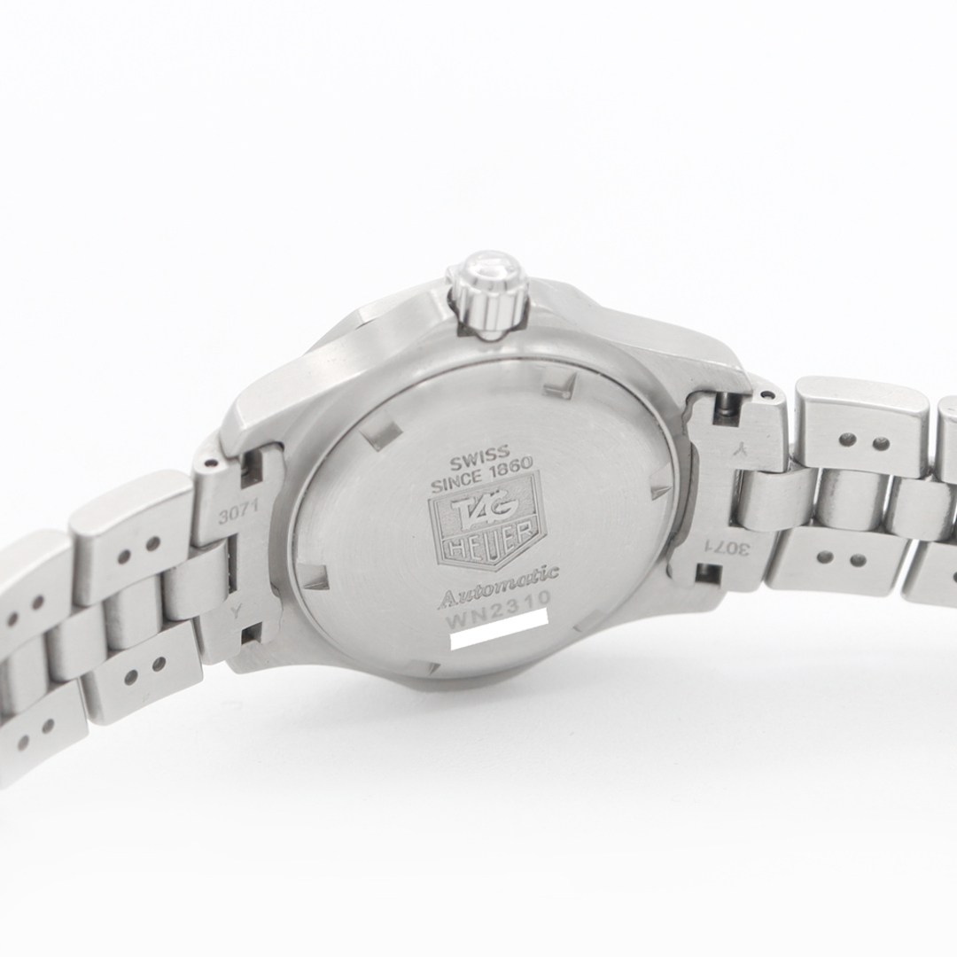 TAG Heuer(タグホイヤー)のTAG Heuer タグホイヤー アクアレーサー WN2310 デイト 200m防水 ピンク SS ステンレス レディース 自動巻き【6ヶ月保証】【腕時計】【中古】 レディースのファッション小物(腕時計)の商品写真