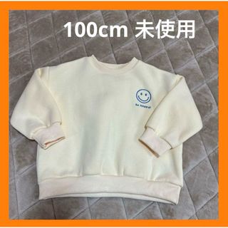 トレーナー　Tシャツ　トップス　子供服　ニコちゃん　韓国　裏起毛　子供服(Tシャツ/カットソー)