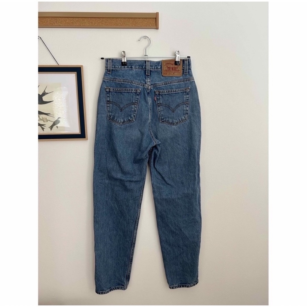 Levi's(リーバイス)のリーバイス　512 ボーイフレンド　デニム　ジーンズ　ブルー レディースのパンツ(デニム/ジーンズ)の商品写真