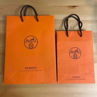 エルメス(Hermes)のHERMES エルメス　ショップ袋　2袋セット(ショップ袋)