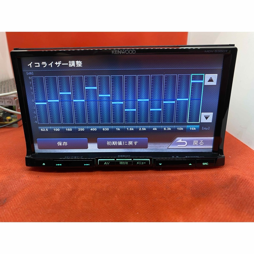 KENWOOD - KENWOOD 上級ナビ MDV-535DT フルセグTV 新品バックカメラ ...