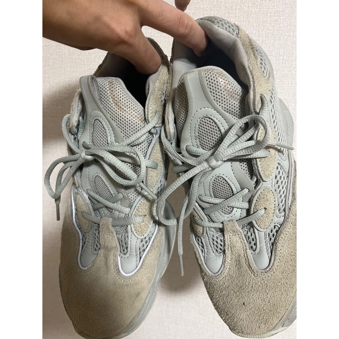 YEEZY（adidas）(イージー)の【美品】yeezy 500 salt イージー500 adidas メンズの靴/シューズ(スニーカー)の商品写真