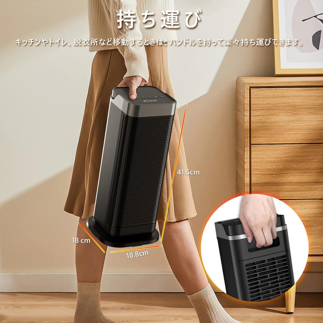 1500W セラミックファンヒーター ファンヒーター セラミック 1500W セラミックファンヒーター ファンヒーター セラミック